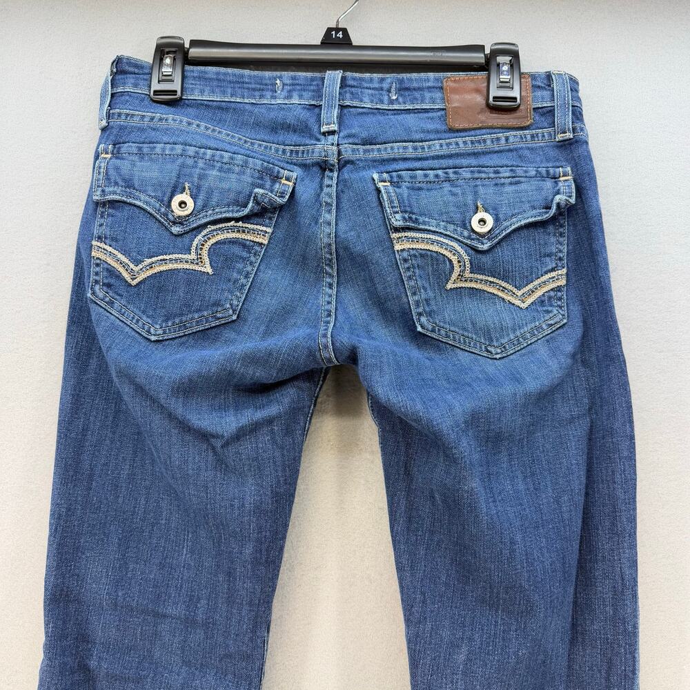 Big Star Jeans Women's 27L (4) Blue Remy Low Rise Fit Bootcut Preppy Western - Picture 3 of 16